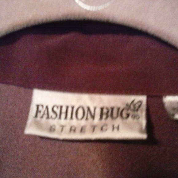 FASHION BUG MAROON SOFT VELVET LONG SLEEVE SHIRT - Picture 3 of 6